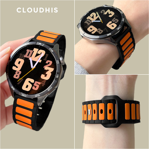 CloudHIS适用华为GT6硅胶表带