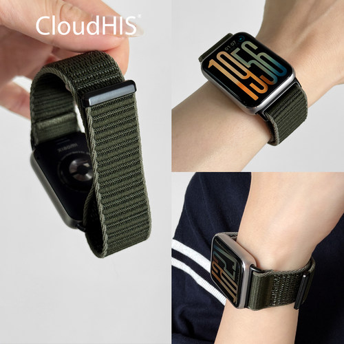 CloudHIS适用小米编织回环表带