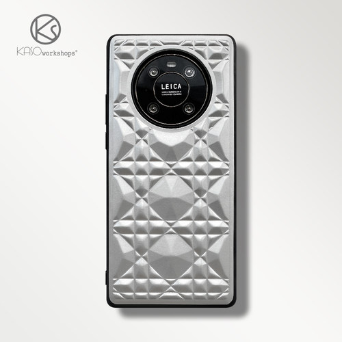 SS原创时尚钻石纹立体皮革新款