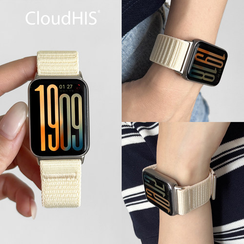 CloudHIS适用小米尼龙回环表带