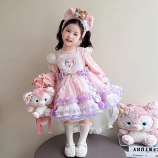 洛丽塔公主裙女童秋冬玲娜贝儿裙子万圣节儿童服装 连衣裙 女孩长袖
