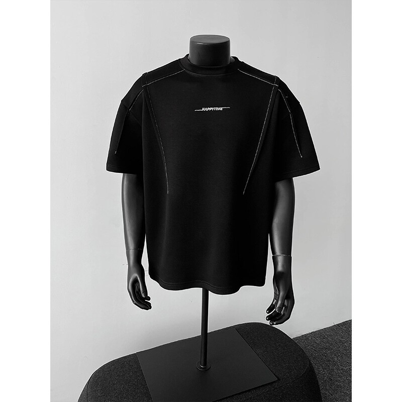 York Zoom夏季新款cleanfit解构短袖T恤美式休闲透气舒适半袖