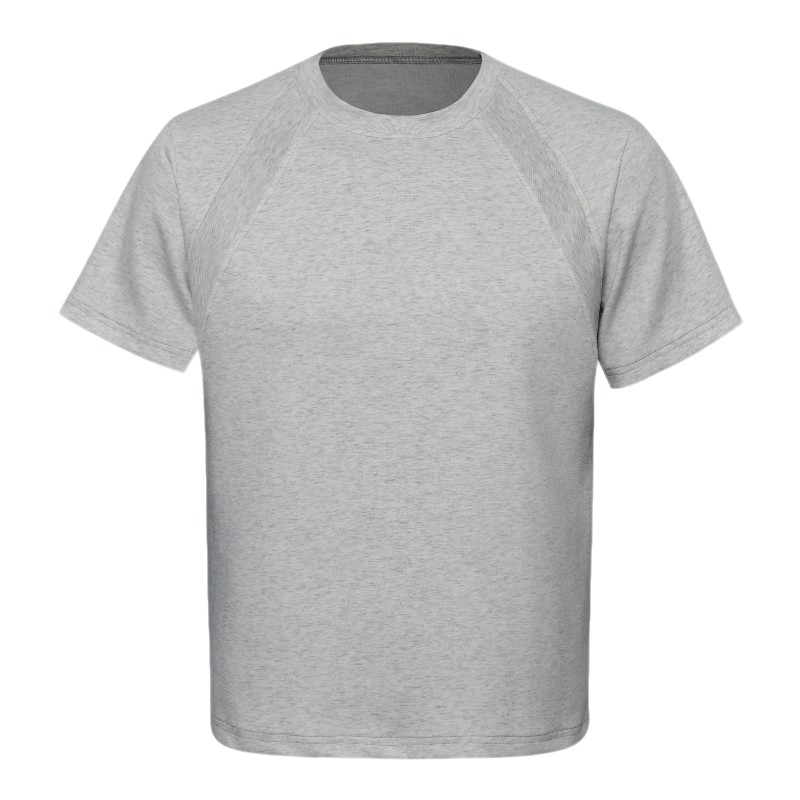 硬挺抗皱空气层短袖T恤