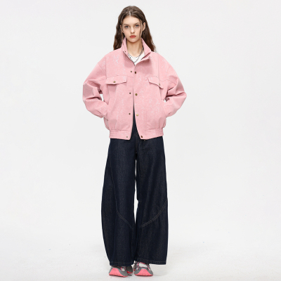 YORKZOOM美式复古立领机车夹克