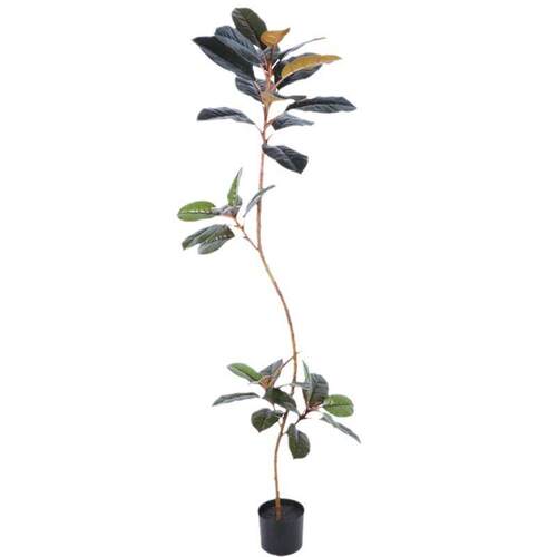 北欧仿真植物橡皮树黑金刚大叶客厅仿真绿植造景装饰盆栽花卉植物