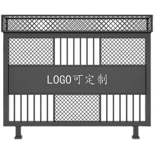 铁艺矮隔断屏风餐饮厅酒店公工业风卡座绿植围护栏商用装饰花架