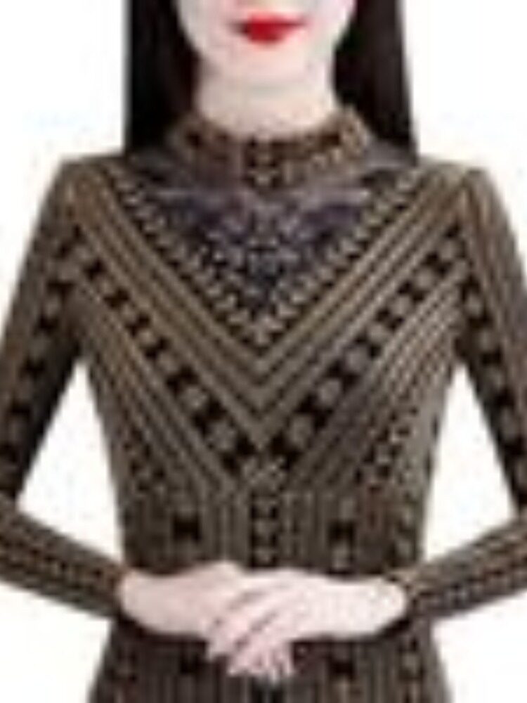 IN WINTER THE NEW FASHIONABLE FOREIGN SHIRT FLEECE AND THICKENED BASE SHIRT WOMENS LONG-SLEEVED WARM INNER LAYER AND A HOLLOW TOP ARE CHIC
