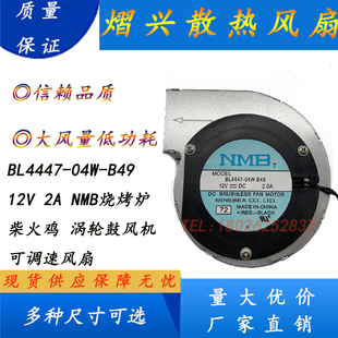 BL4447 12V 家用插頭 燒烤煤炭燃火 NMB B49 USB接口充電寶 04W