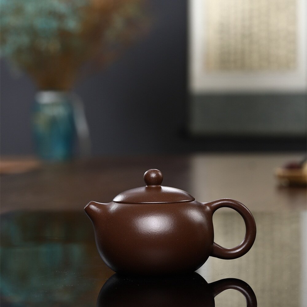 原矿紫泥西施壶名家手工紫砂茶壶单个家用会客功夫茶具