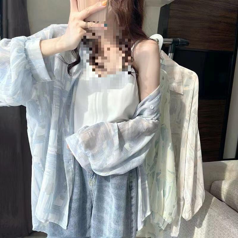 设计感小众很仙的上衣衬衫女士夏衬衫