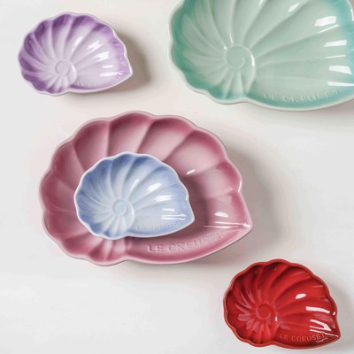 lecreuset酷彩陶瓷海螺盘子