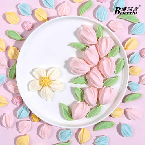 郁金香巧克力配件成品蛋糕装饰