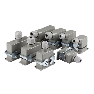 重载连接器HE-6针10位16芯24芯32芯48矩形热流道防水航空插头插座