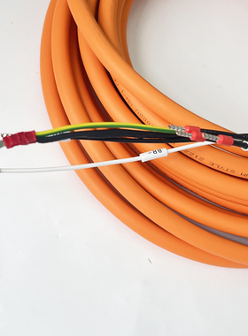 罗克韦尔系列伺服电机2090-CTPB-MCDF-16F10连接线电源线动力线