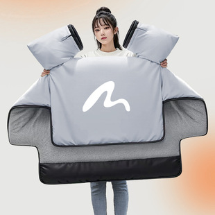 雅迪冠能e10电动车冬季挡风被x5/mini摩登淘淘plus/t60/q50防风罩