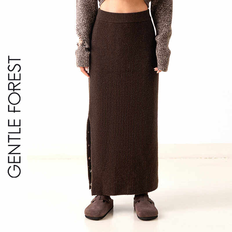 直筒半裙牦牛绒牦牛绒半裙