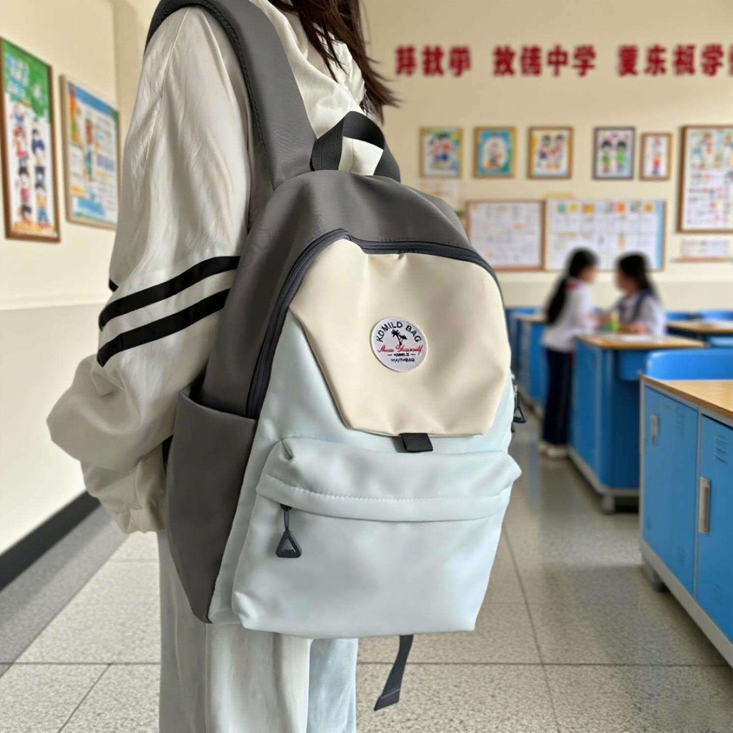 2025新款高中生书包女大学设计感