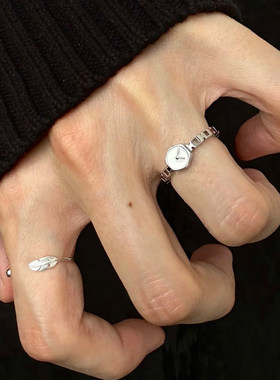 小众设计复古手表戒指轻奢高级感