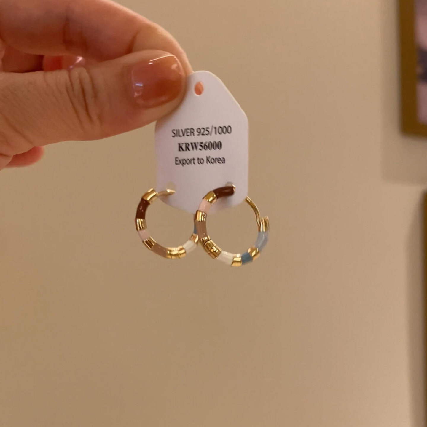 多巴胺彩色珐琅滴釉圆圈耳扣2025新款轻奢高级感百搭简约素圈耳饰,饰品/流行首饰/时尚饰品新,耳环,淘宝优惠券,粉丝福利购,淘宝优惠卷