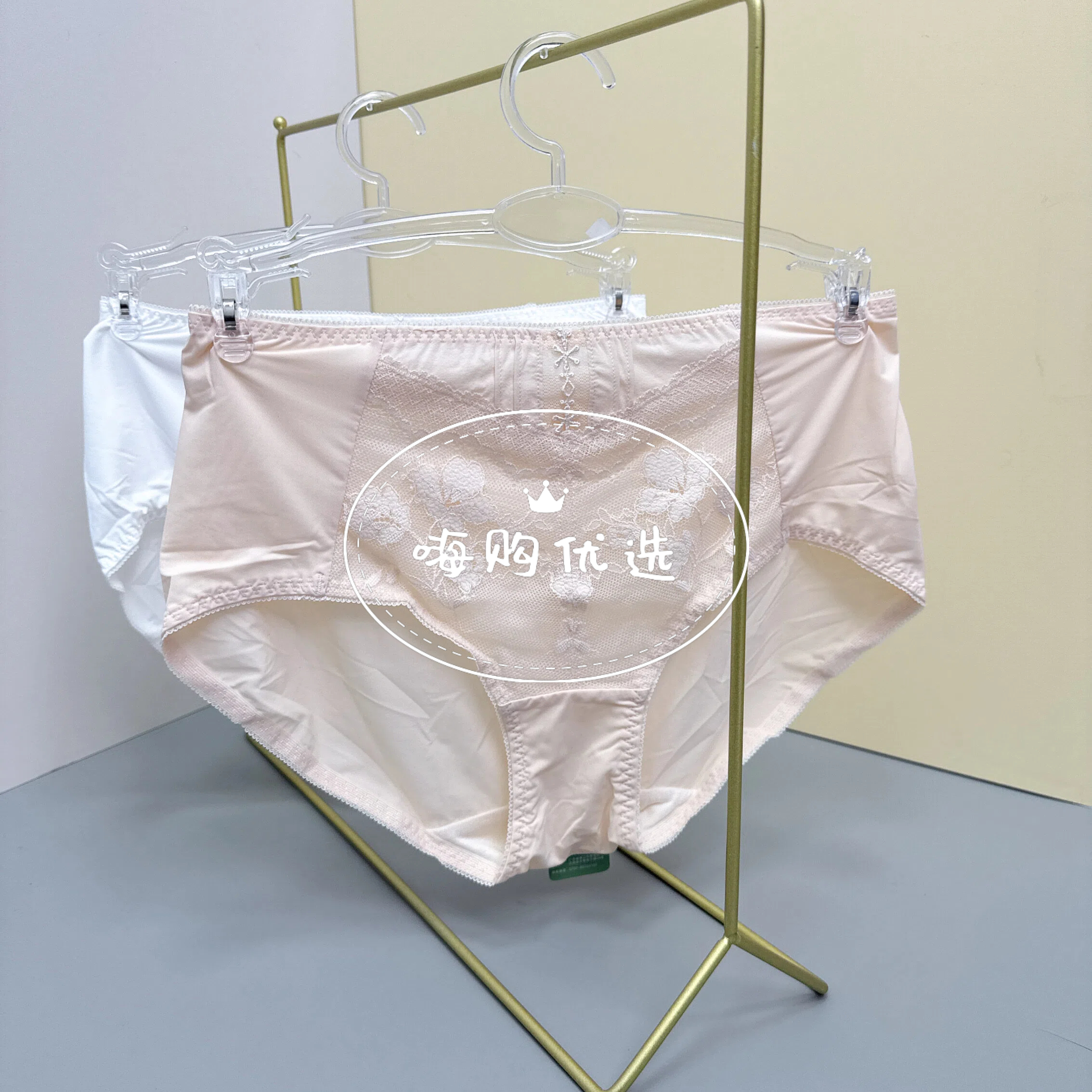 GM14-高腰女士舒适裆部蚕宝宝内裤-8507K