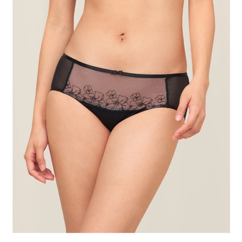 D18-黛A芬水盈双生系列配套中腰女士内裤1条装-87-2341/74-6857