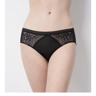 D39 1条装 蕾丝舒适中高腰女士内裤 2291 黛D38同款