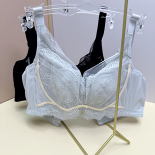 GM04-歌慕尔-大胸显小兔耳软钢收副乳内里蚕宝宝文胸内衣-8333S2