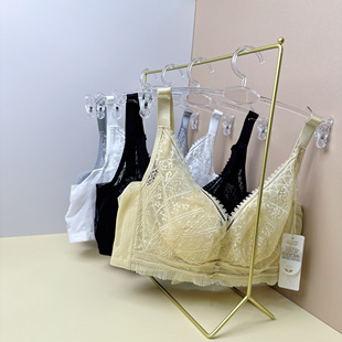 8335S 超薄兔耳朵深V水晶杯软钢圈内里蚕宝宝文胸内衣 GM9 歌慕尔