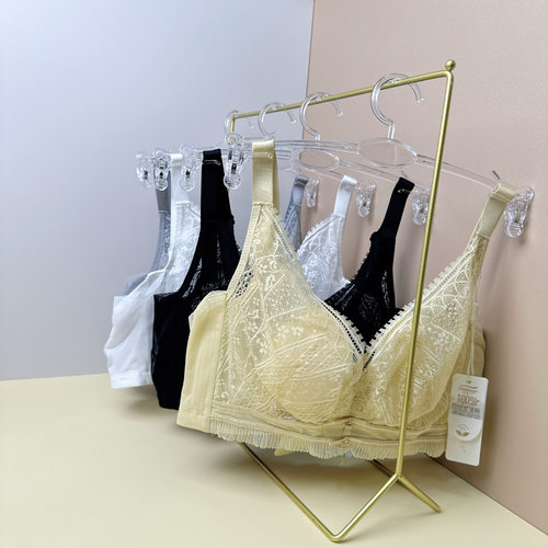 GM9-歌慕尔-超薄兔耳朵深V水晶杯软钢圈内里蚕宝宝文胸内衣-8335S