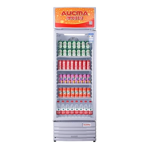Aucma 306L безбоксовый морозильник-витрина с воздушным охлаждением