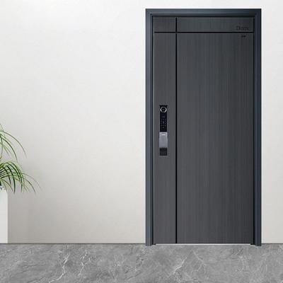 防盗门入户门家用甲级锌合金大门子母门智能锁一体安全门进户门