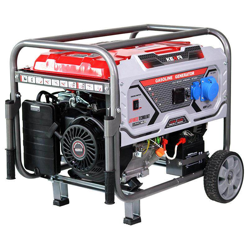 小型汽油发电机组3kw5/10千瓦三相220V/380v家用应急发电机户外