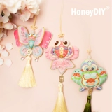 Набор материалов ручной работы, ханьфу, подвеска, защитный амулет, с вышивкой, DIY, подарок на день рождения