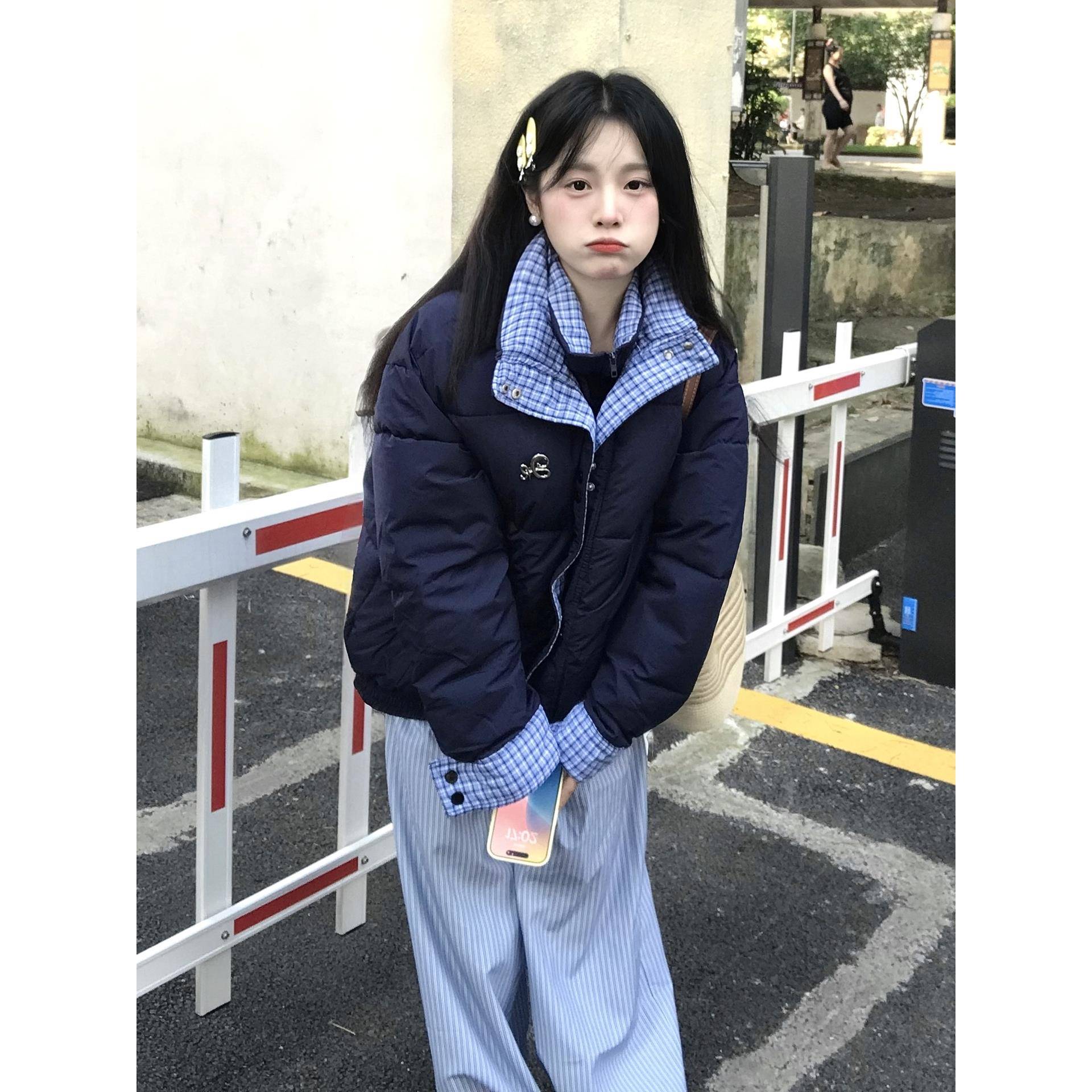 超好看羽绒棉服女2025年新款日系学生棉袄小个子韩系棉衣冬季外套