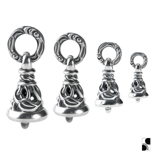 =silvarie=LONE ONES CRANE BELL 纯银鹤铃铛吊坠 潮流银饰男女