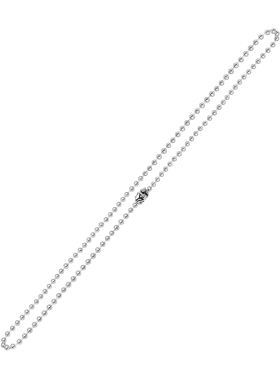 美式简约潮流时尚鸢尾扣珠链项链