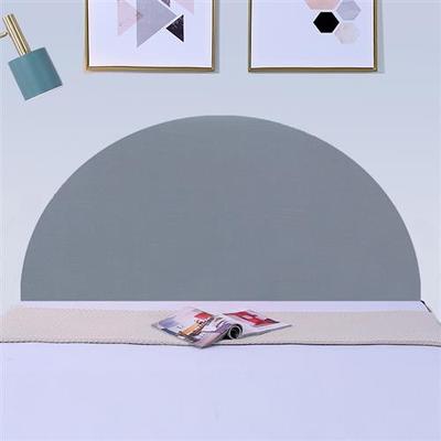 床头罩弧形半圆形2022新款全包老式半圆形床头罩套靠背罩半月形