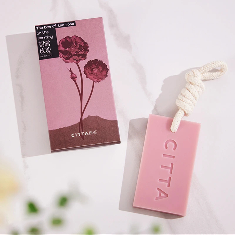 citta/西苔金山玫瑰香薰蜡片挂件