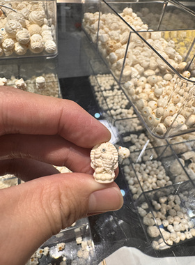 诚源猛犸象牙雕刻扎基拉姆把件文玩DIY手串吊坠散珠配饰手机挂坠