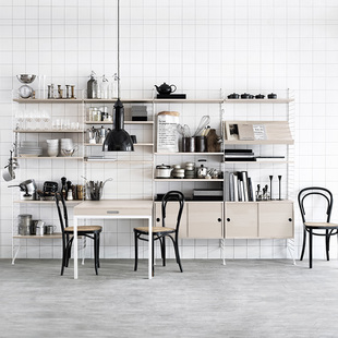 川至悦来 System墙上置物架组件配件零件自由组合 瑞典String