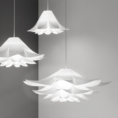 Normannnorm06白色百合灯