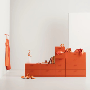 新品 Relief抽屉柜动态组合柜卧室客厅抽屉储物可分类柜子 String