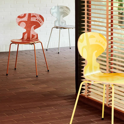 官方正品现货Fritz Hansen ANT蚂蚁椅餐椅Arne Jacobsen北欧经典