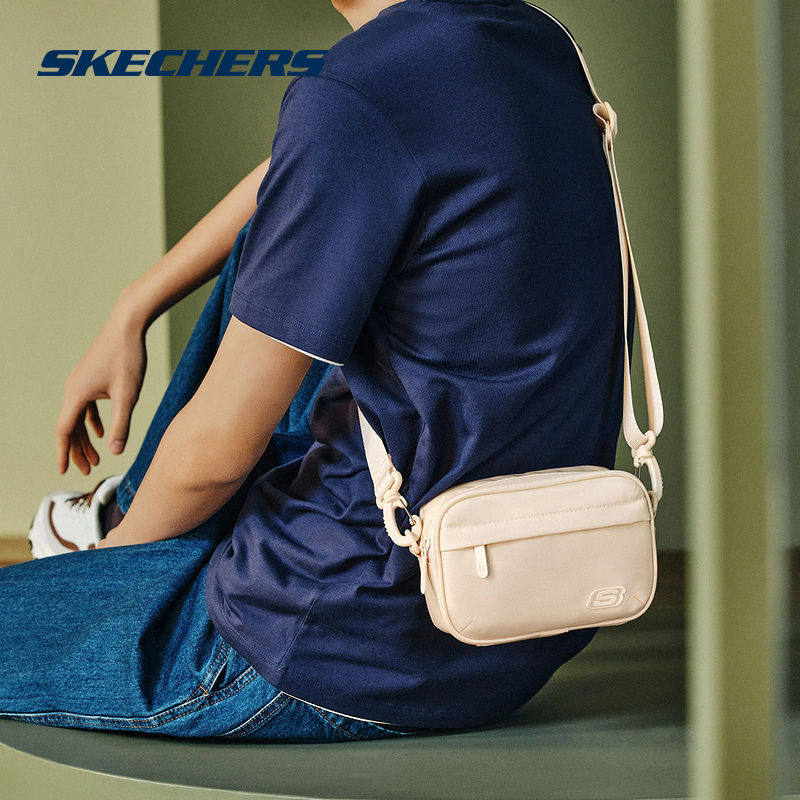 Skechers斯凯奇男女多功能款时尚休闲运动相机单肩背包 L1