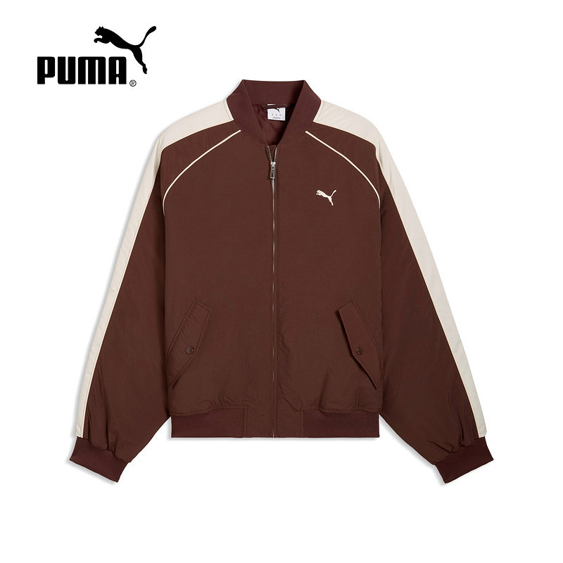 PUMA彪马春季新款男女休闲运动防风保暖夹棉服外套夹克636859-13