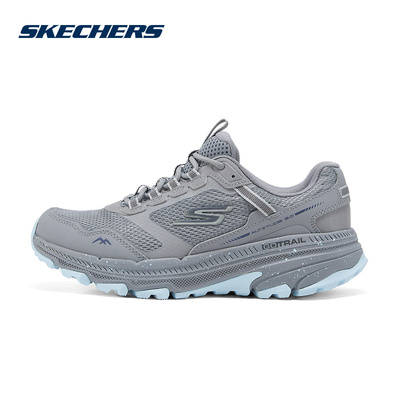 Skechers斯凯奇女鞋2025春新款网面休闲运动鞋跑步鞋129525C/GYBL