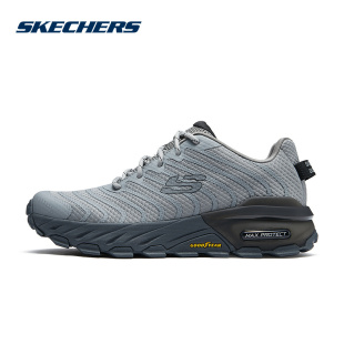 SKECHERS斯凯奇冬季男厚底户外鞋低帮徒步舒适运动鞋237300C