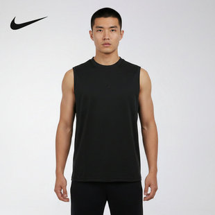 NIKE耐克男子夏新款健身训练舒适运动休闲无袖T恤背心 IB2246-010