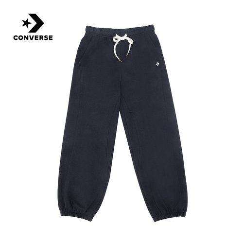 Converse匡威女裤2026年春季新品刺绣logo束脚针织长裤WCJ435-GHM