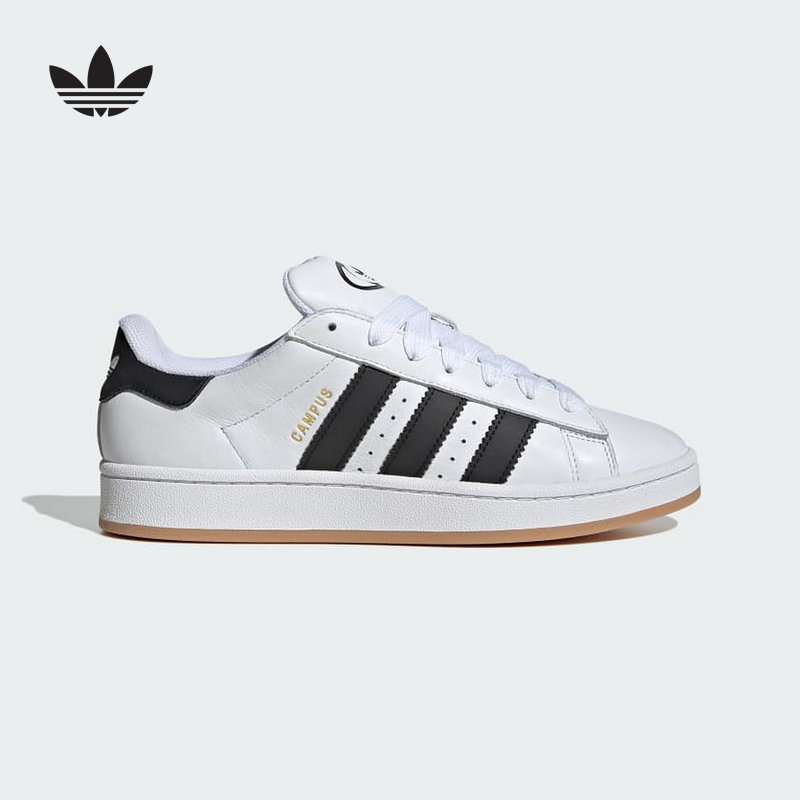adidas阿迪达斯三叶草面包鞋2025夏季CAMPUS男女休闲滑板鞋JP9998
